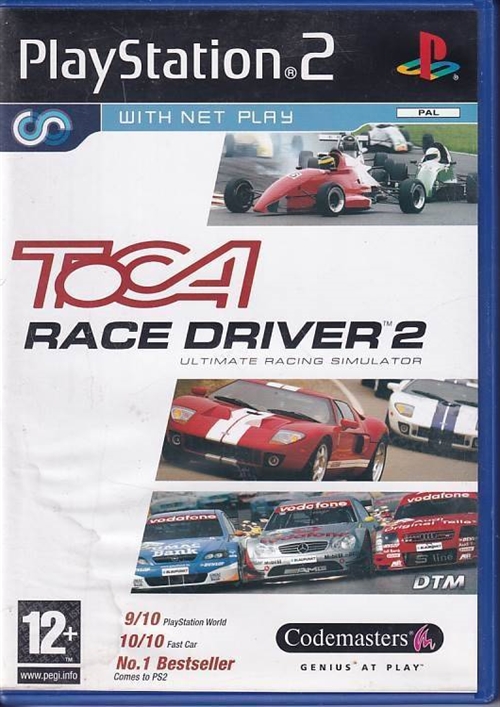 TOCA Race Driver 2 - PS2 (B Grade) (Genbrug)